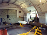 Craig Meyers in the conventional shop preparing for Open Day, May 1969. 