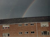 Rainbow over the barracks. Submitted by Chris Strobel