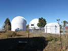 Some of the observatories on top of Mt. Lemmon. Elevation: 9157 ft.
