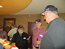 Steve Bisel, Steve Carr and John Ging at the bar