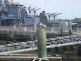 Another ship on display was the destroyer USS Laffey 