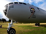 B-29 Superfortress on display at the base