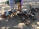 Cannon display at the Alamo