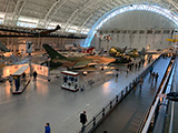 View of F-100 taken from the elevated platform