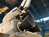 Rear of the Shuttle Discovery