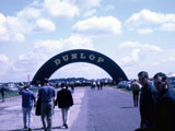 Silverstone British Raceway 1967 (L-R):?, Gary Broms, ?, 'Roy' Thomas, Leo McHale.