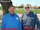 Bob Strand and Steve Linebarger in Minneapolis, May 2007. Submitted by Steve Linebarger