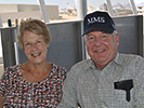 Chuck and Jeanne Schabel at the Pima Air & Space Museum, 2013 Reunion