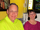 Paul and Jan Baker at the Hilton El Conquistador Hotel in Tucson, 2013 Reunion