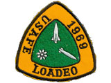 Loadeo patch from the summer of 1969. Submitted by Jim Jenkins